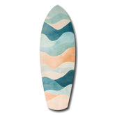 Colors of the Sea Glass Wall Art.